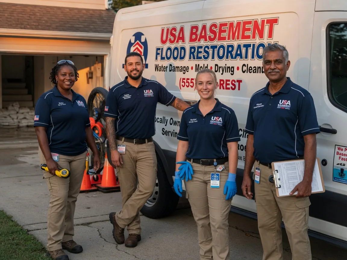 Basement Flood Cleanup company in Oak Ridge, LA